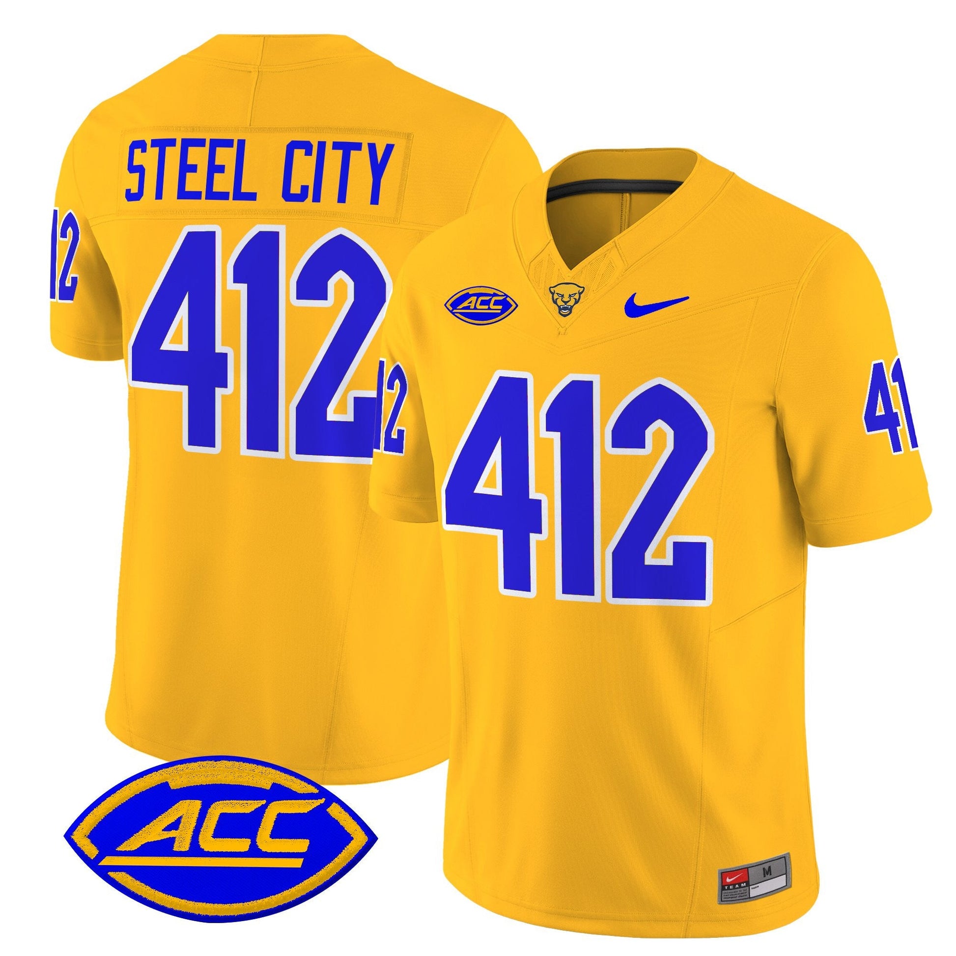Men's Pittsburgh Panthers 2025 Vapor Limited Jersey - All Stitched