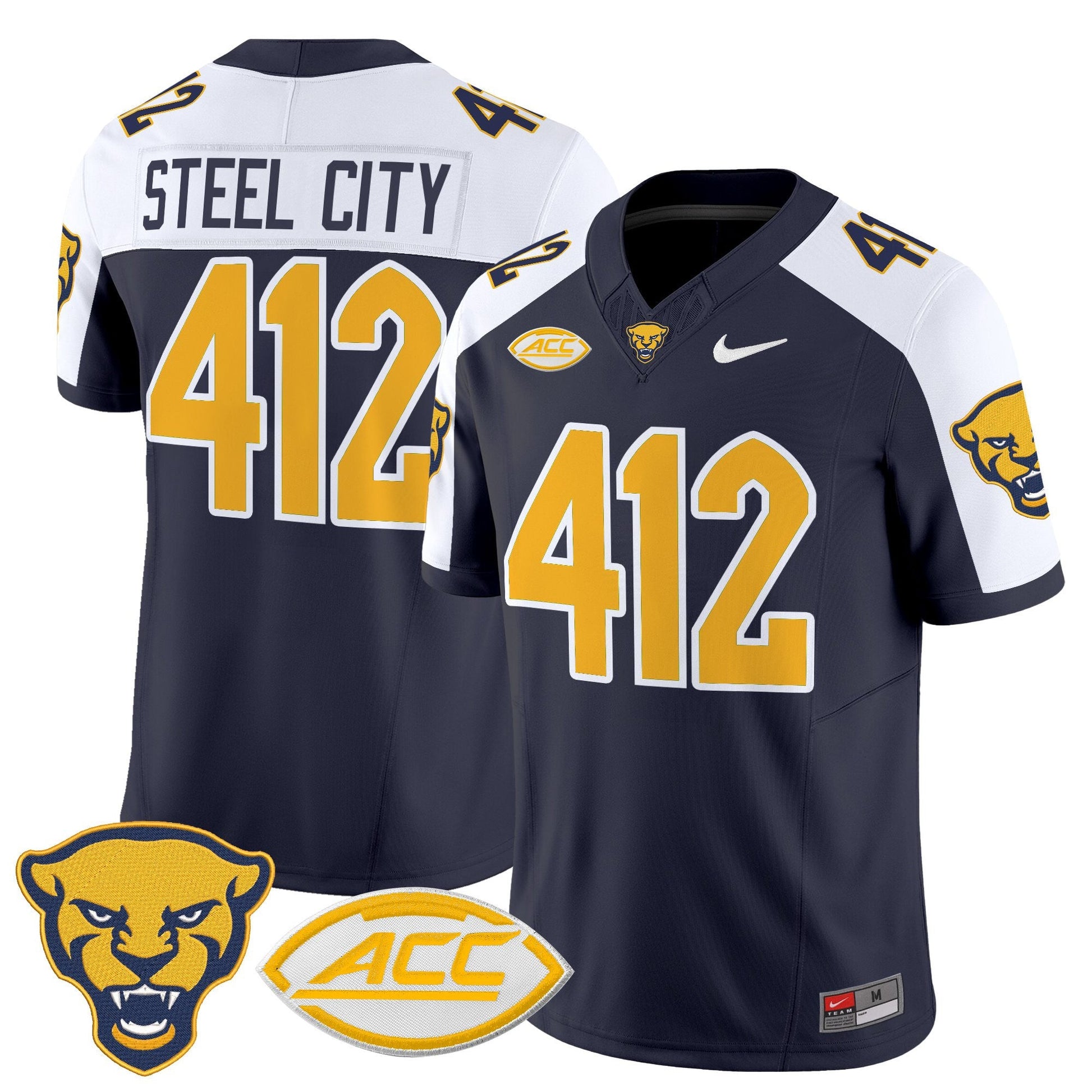 Men's Pittsburgh Panthers 2025 Vapor Limited Jersey - All Stitched