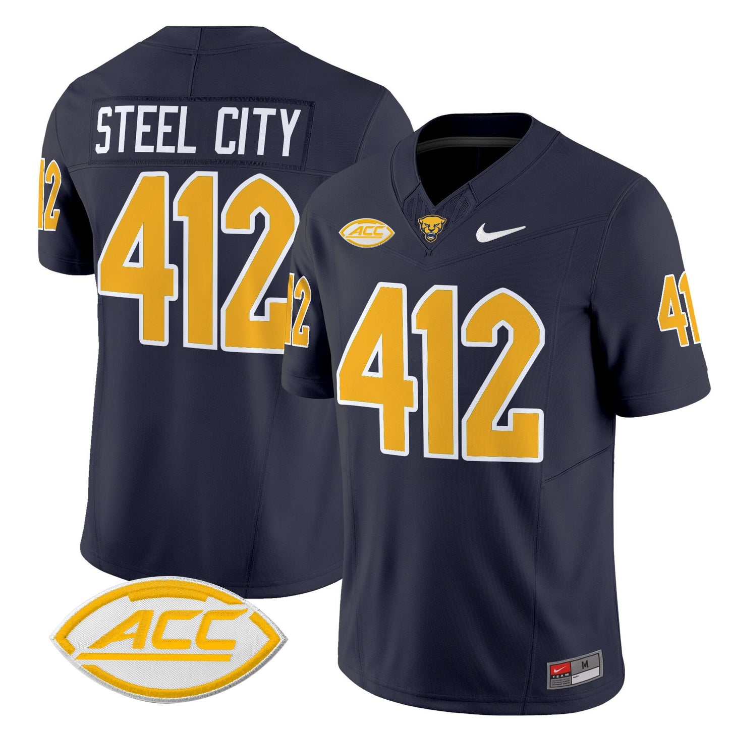 Men's Pittsburgh Panthers 2025 Vapor Limited Jersey - All Stitched