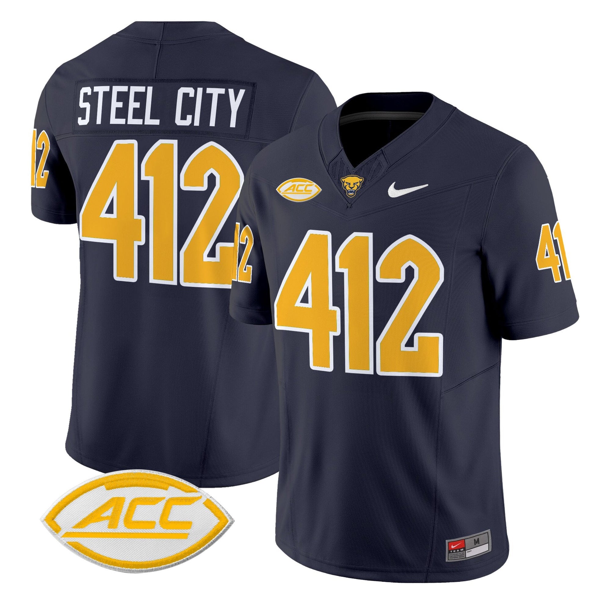 Men's Pittsburgh Panthers 2025 Vapor Limited Jersey - All Stitched
