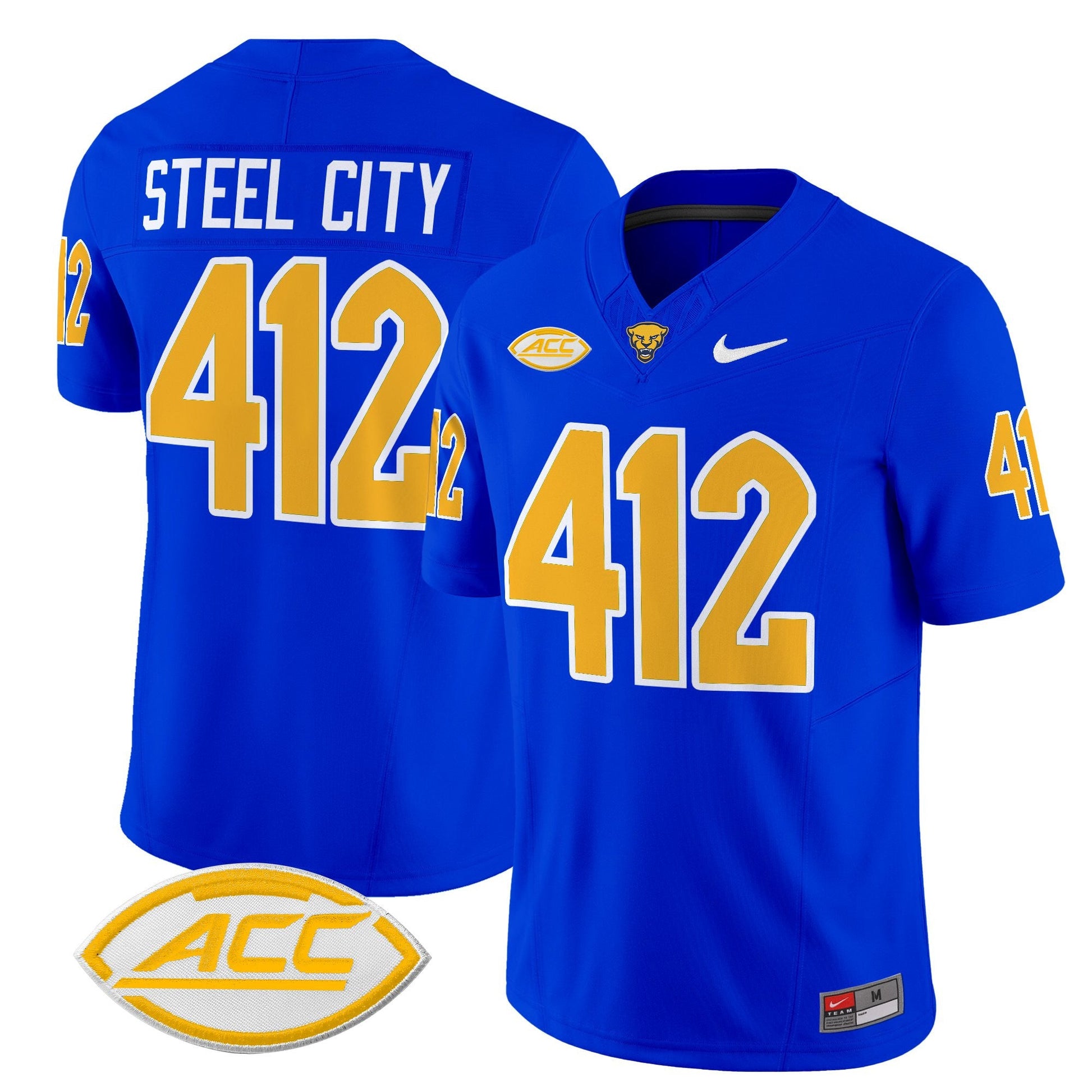 Men's Pittsburgh Panthers 2025 Vapor Limited Jersey - All Stitched