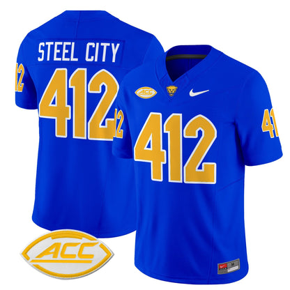 Men's Pittsburgh Panthers 2025 Vapor Limited Jersey - All Stitched