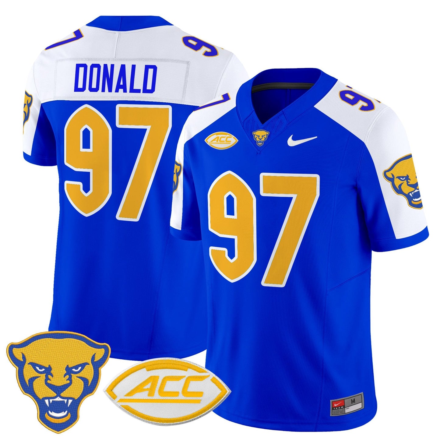 Men's Pittsburgh Panthers 2025 Vapor Limited Jersey - All Stitched
