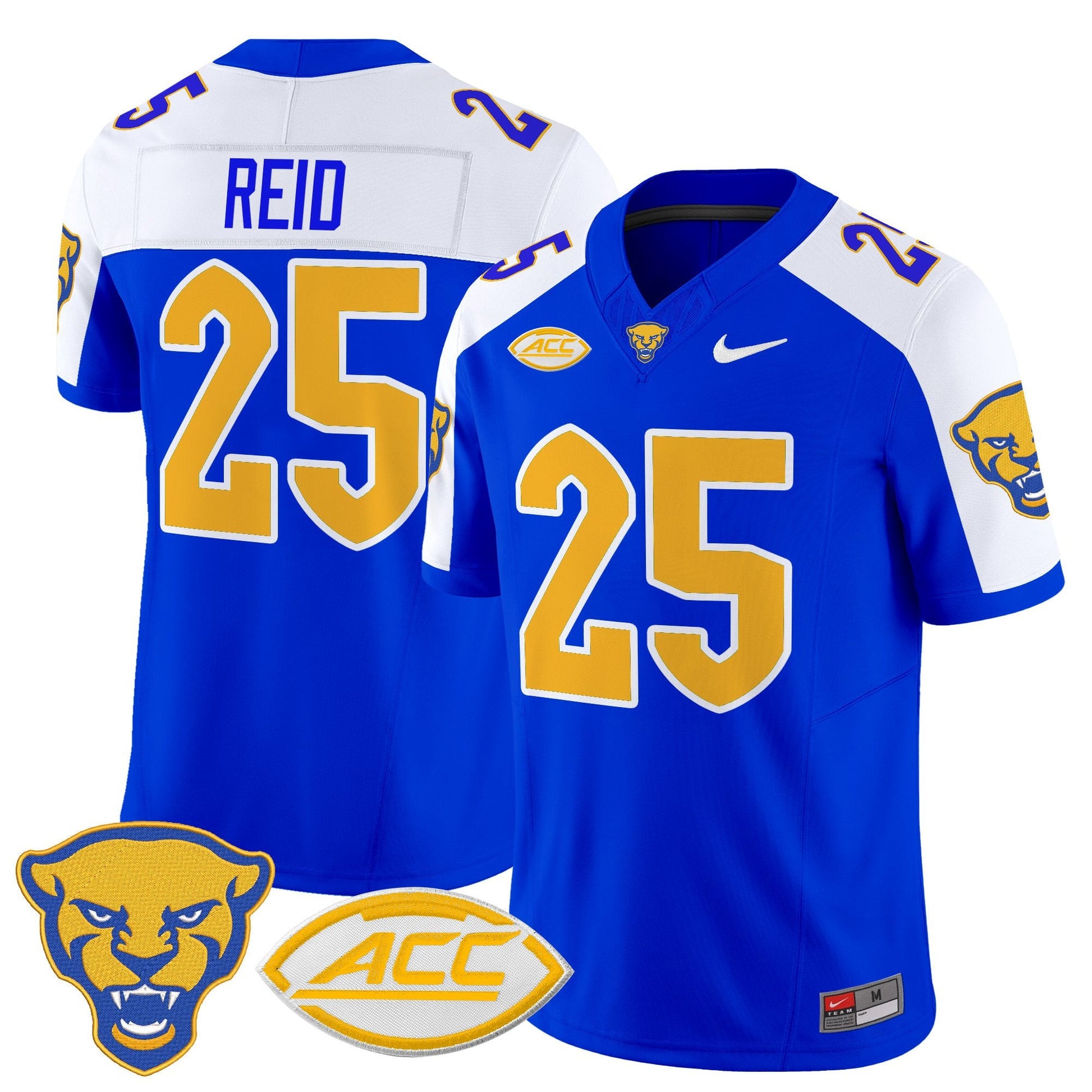 Men's Pittsburgh Panthers 2025 Vapor Limited Jersey - All Stitched