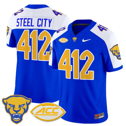 Men's Pittsburgh Panthers 2025 Vapor Limited Jersey - All Stitched