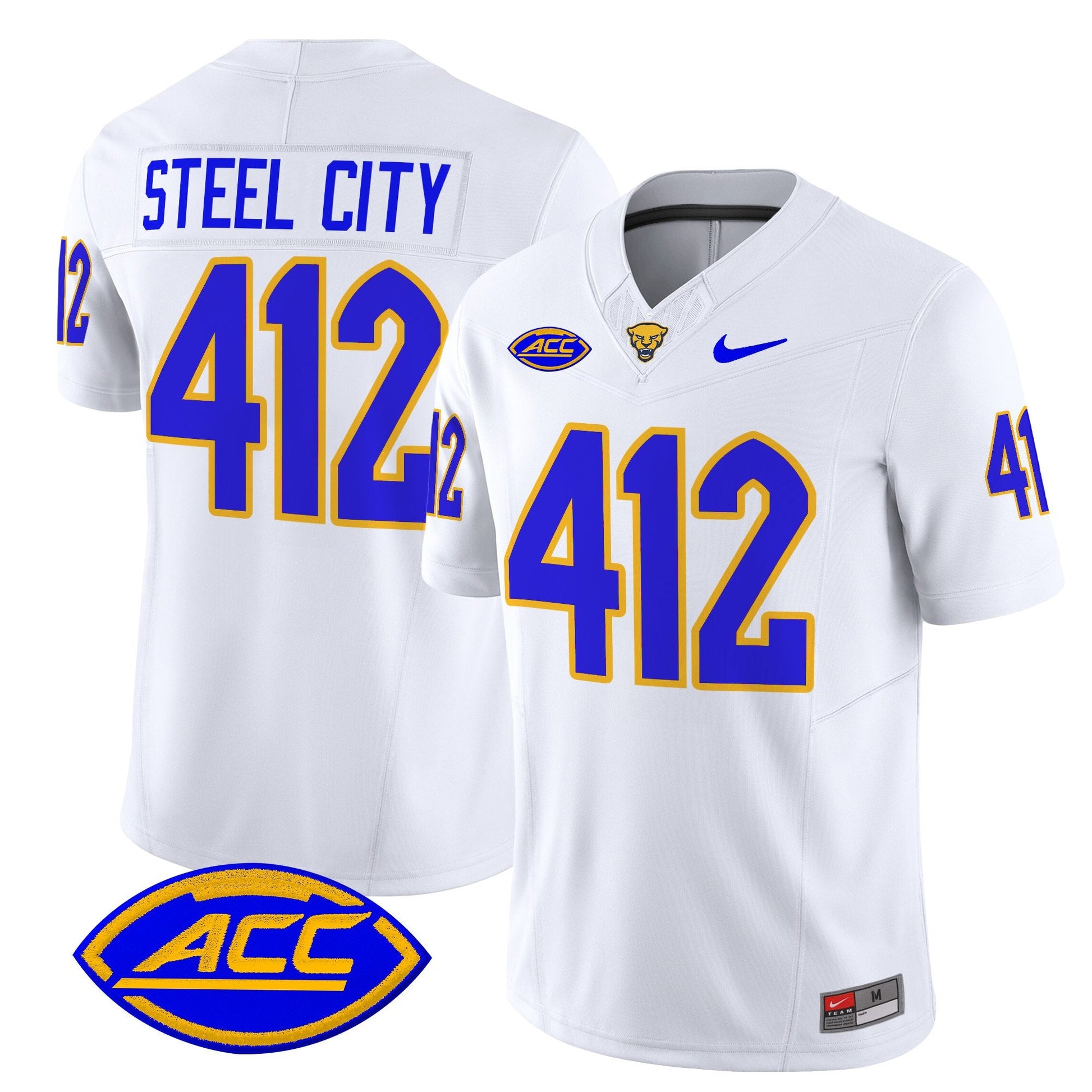 Men's Pittsburgh Panthers 2025 Vapor Limited Jersey - All Stitched