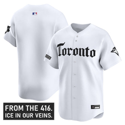Men's Toronto Blue Jays 'Gothic North Edition' Vapor Premier Limited Jersey - All Stitched
