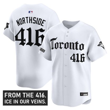 Men's Toronto Blue Jays 'Gothic North Edition' Vapor Premier Limited Jersey - All Stitched