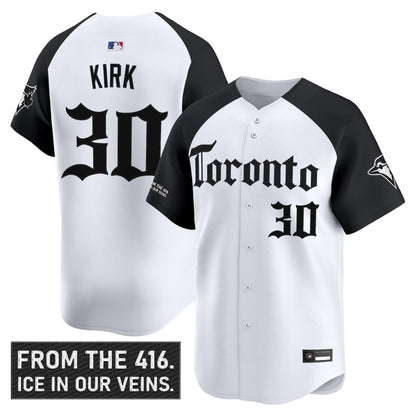Men's Toronto Blue Jays 'Gothic North Edition' Vapor Premier Limited Jersey - All Stitched