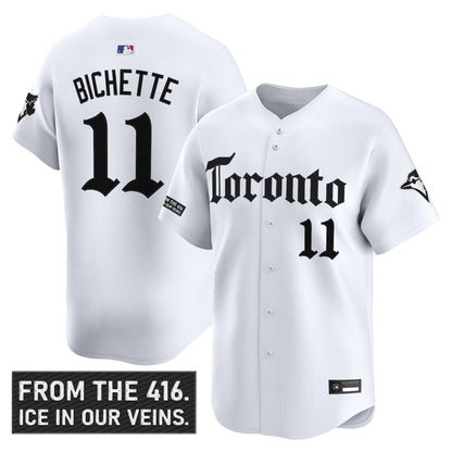 Men's Toronto Blue Jays 'Gothic North Edition' Vapor Premier Limited Jersey - All Stitched