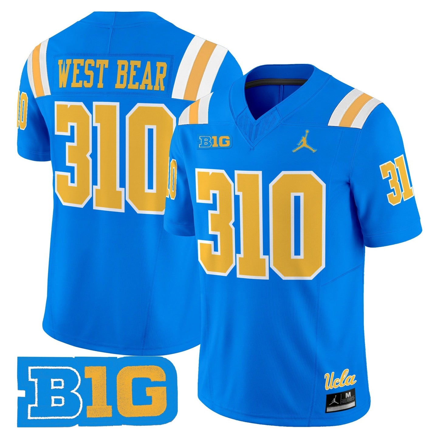 Men's UCLA Bruins 2025 Vapor Limited Jersey - All Stitched