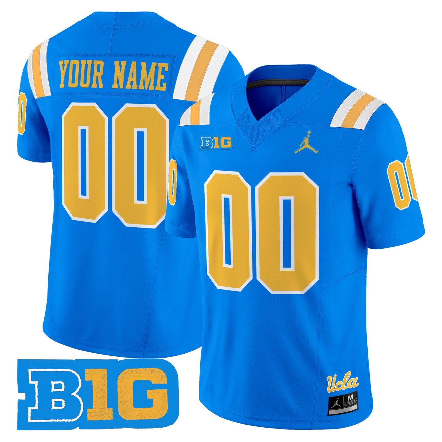 UCLA Bruins 2025 Vapor Limited Custom Jersey - All Stitched