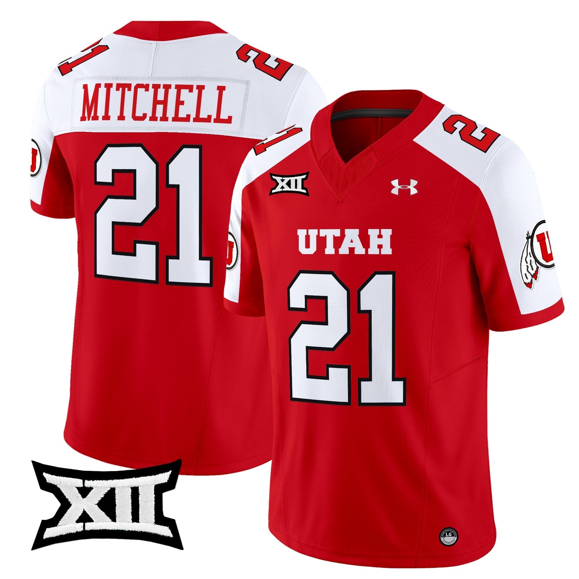 Men's Utah Utes 2025 Vapor Limited Jersey - All Stitched