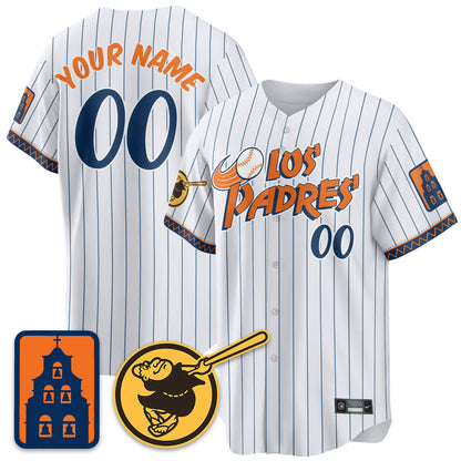 San Diego Padres City Connect City Concept Custom Jersey - All Stitched
