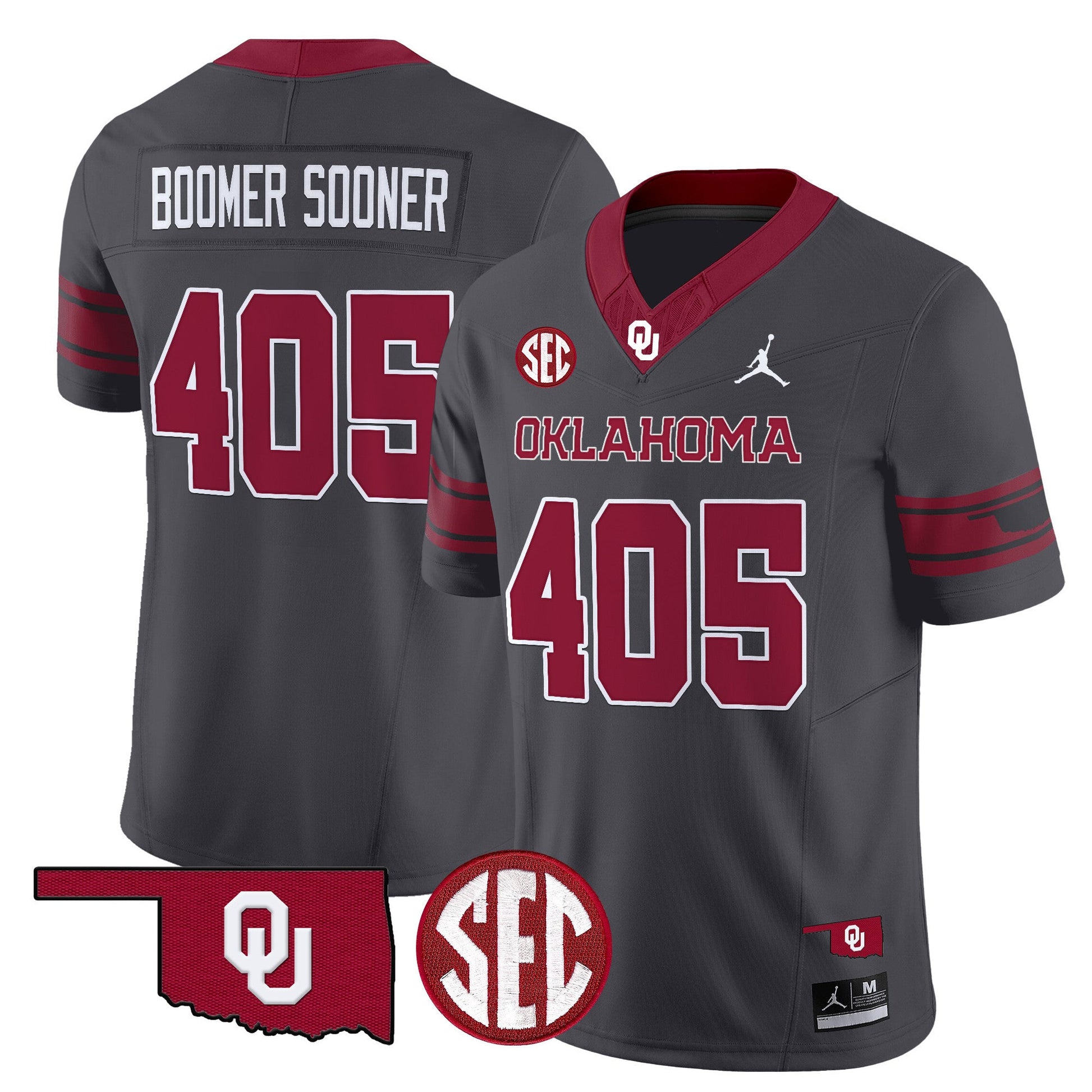 Men's Oklahoma Sooners 2025 Vapor Limited Jersey - All Stitched