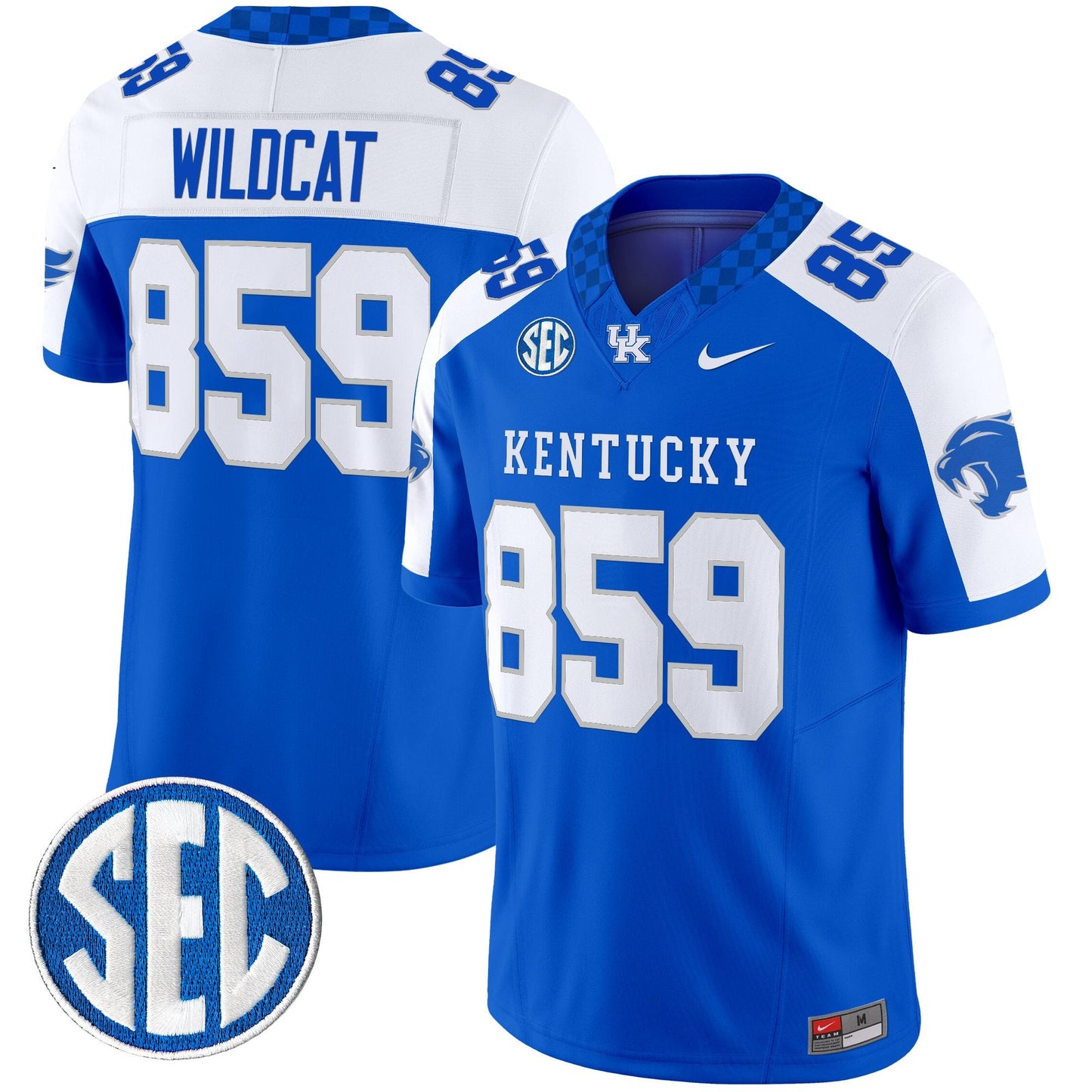 Men's Kentucky Wildcats 2025 Vapor Limited Jersey - All Stitched