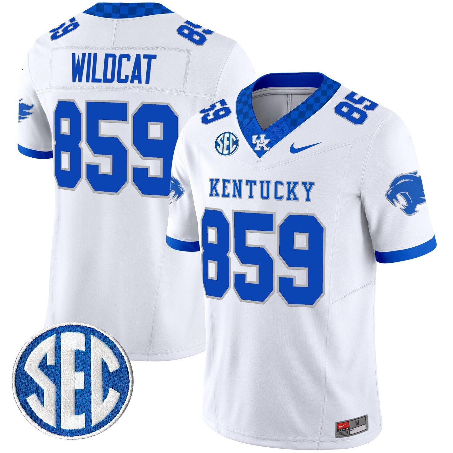 Men's Kentucky Wildcats 2025 Vapor Limited Jersey - All Stitched