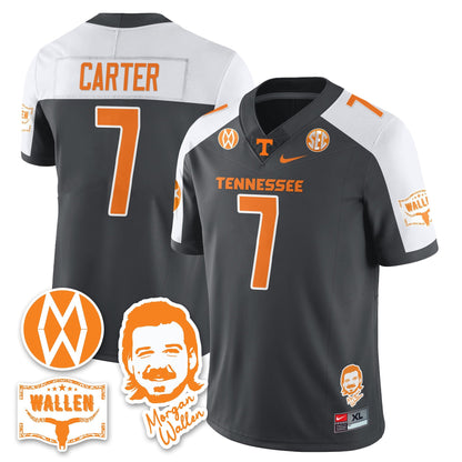 Men's Tennessee Volunteers Morgan Wallen 2025 Jersey - All Stitched
