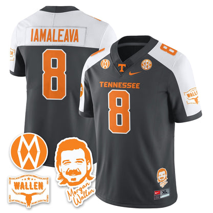 Men's Tennessee Volunteers Morgan Wallen 2025 Jersey - All Stitched