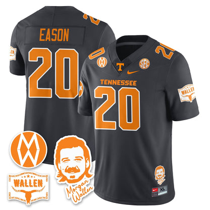 Men's Tennessee Volunteers Morgan Wallen 2025 Jersey - All Stitched