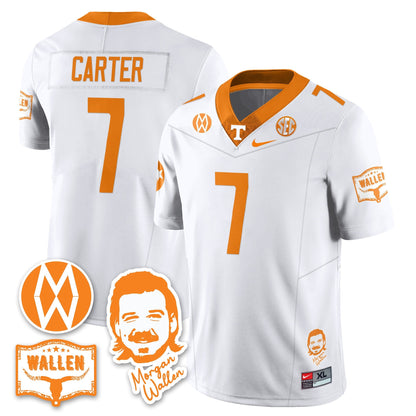 TENN Morgan Wallen 2025 Jersey - All Stitched