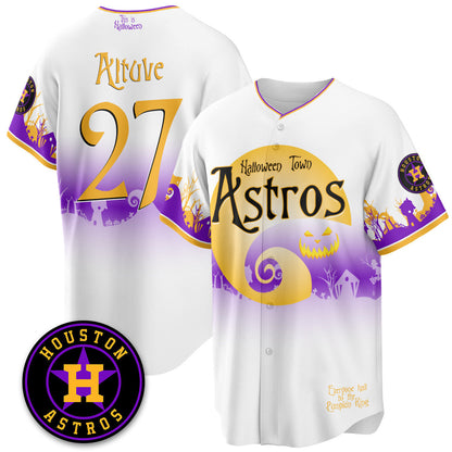 HOU "Halloween Town" Limited Jersey - Stitched