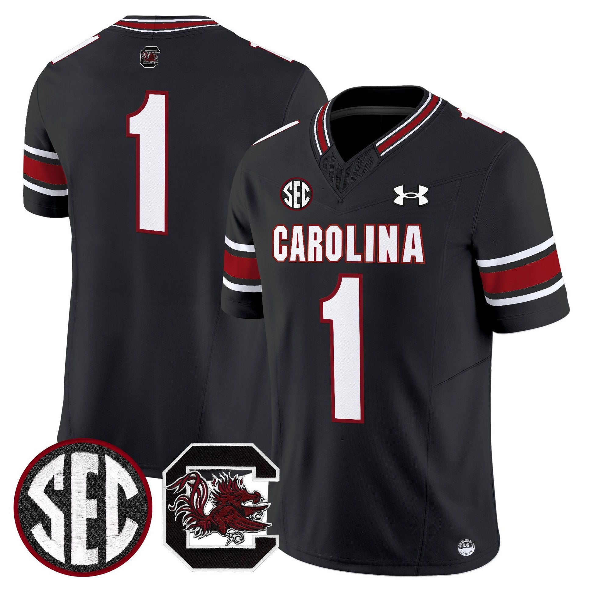 Men's South Carolina Gamecocks 2025 Vapor Limited Jersey - All Stitched