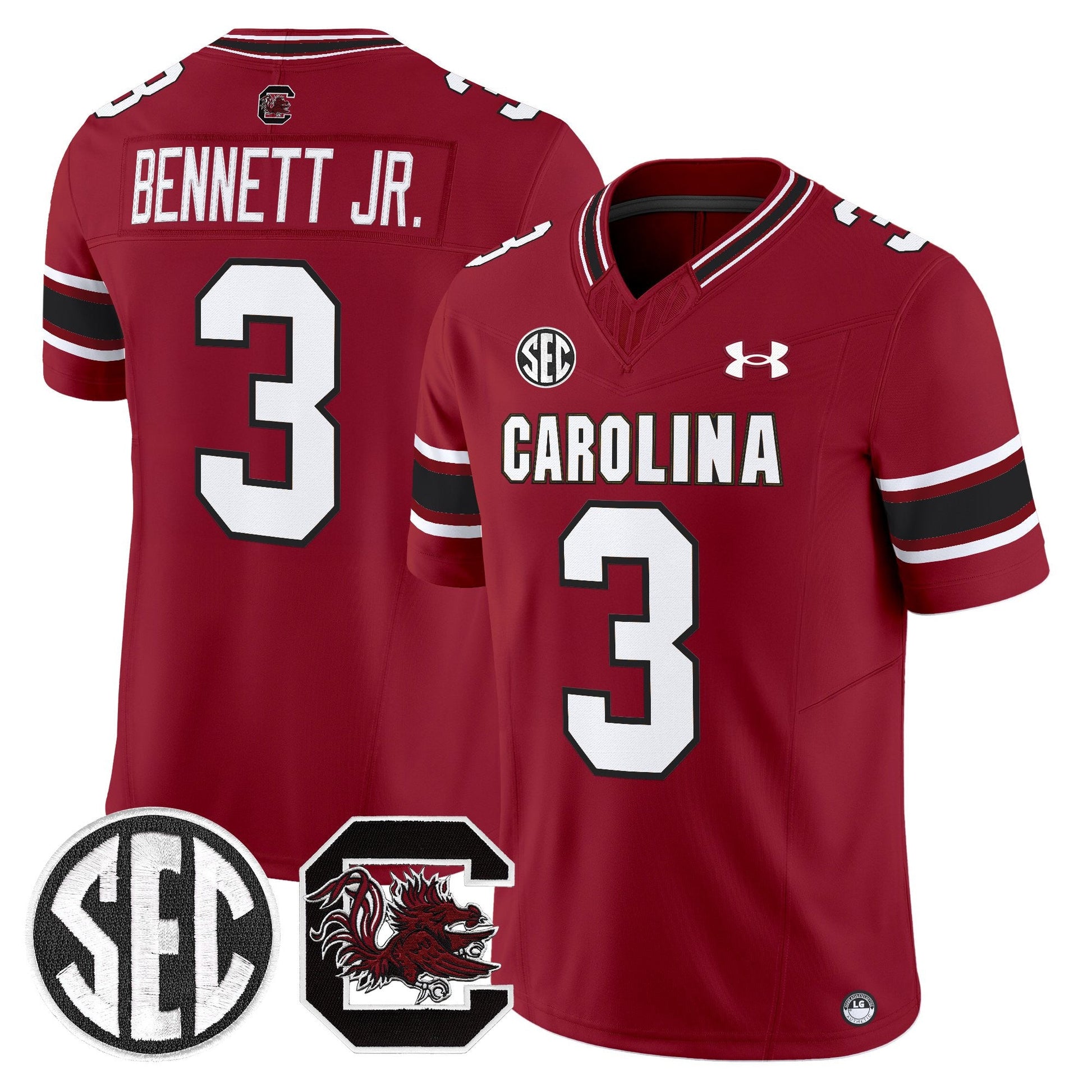 Men's South Carolina Gamecocks 2025 Vapor Limited Jersey - All Stitched