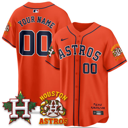Houston Astros "Hopadillo" Limited Custom Jersey - All Stitched
