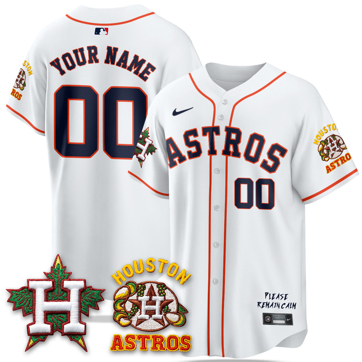 Houston Astros "Hopadillo" Limited Custom Jersey - All Stitched