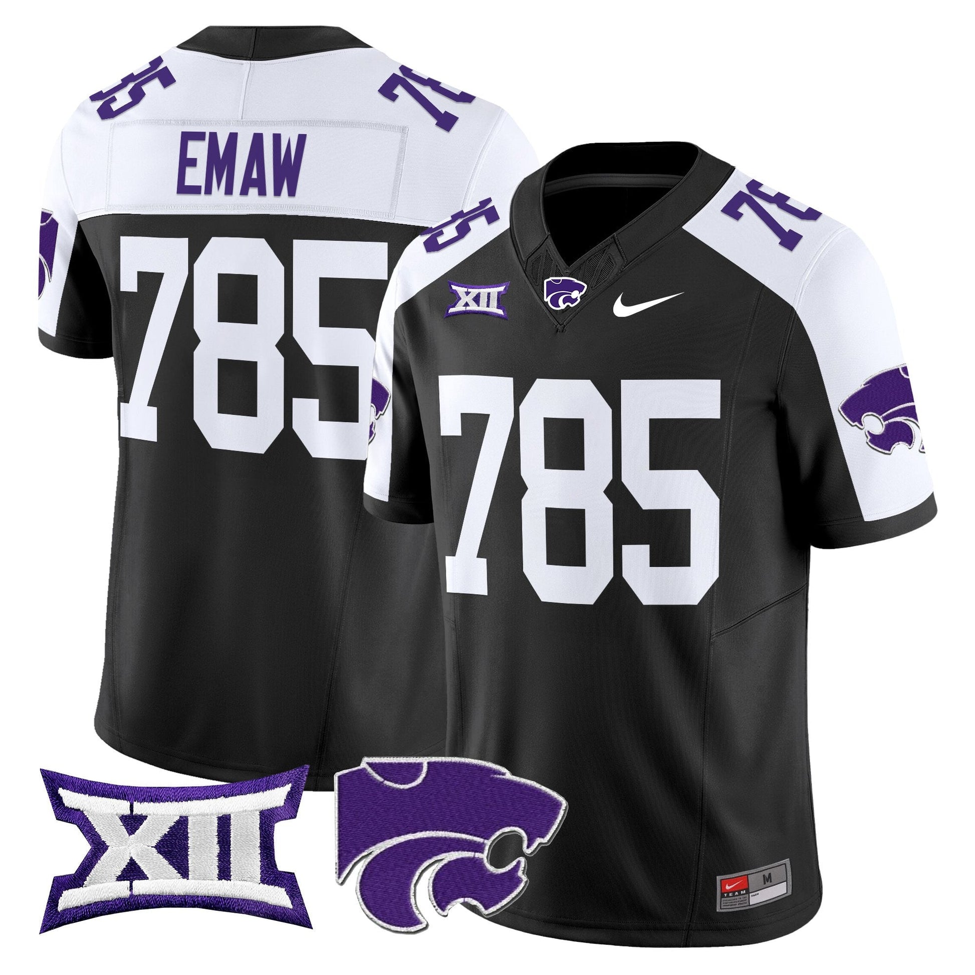 Men's Kansas State Wildcats 2025 Vapor Limited Jersey - All Stitched