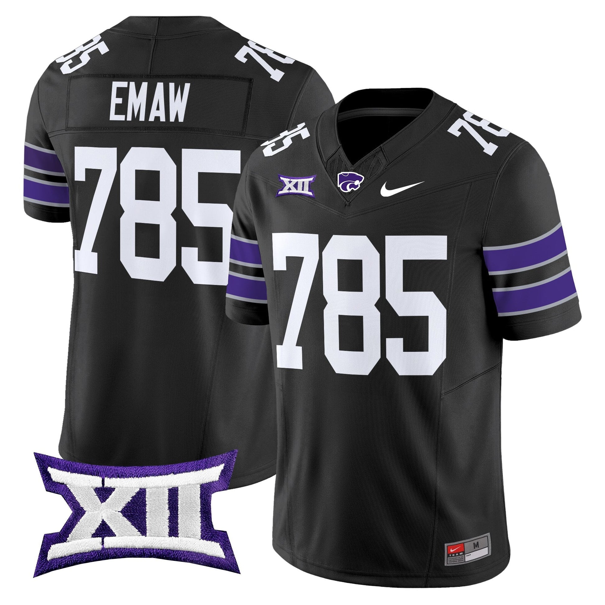 Men's Kansas State Wildcats 2025 Vapor Limited Jersey - All Stitched