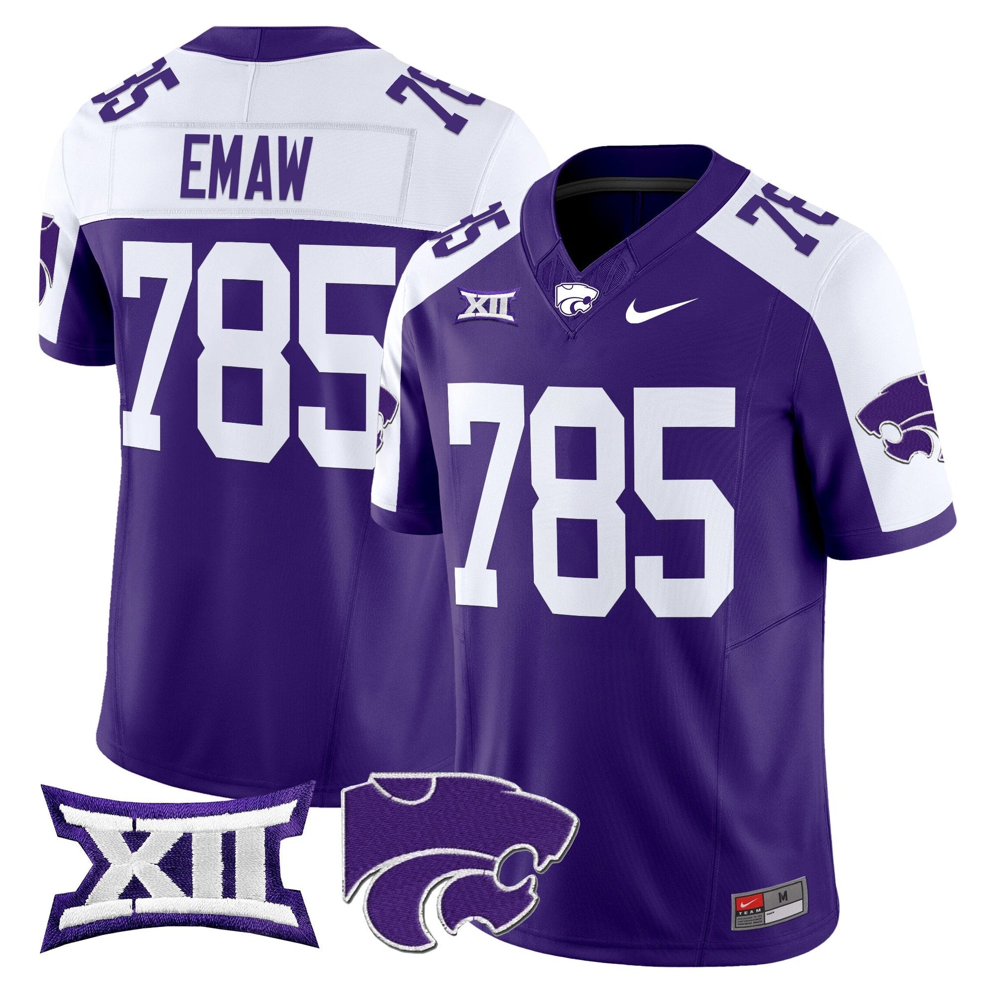 Men's Kansas State Wildcats 2025 Vapor Limited Jersey - All Stitched