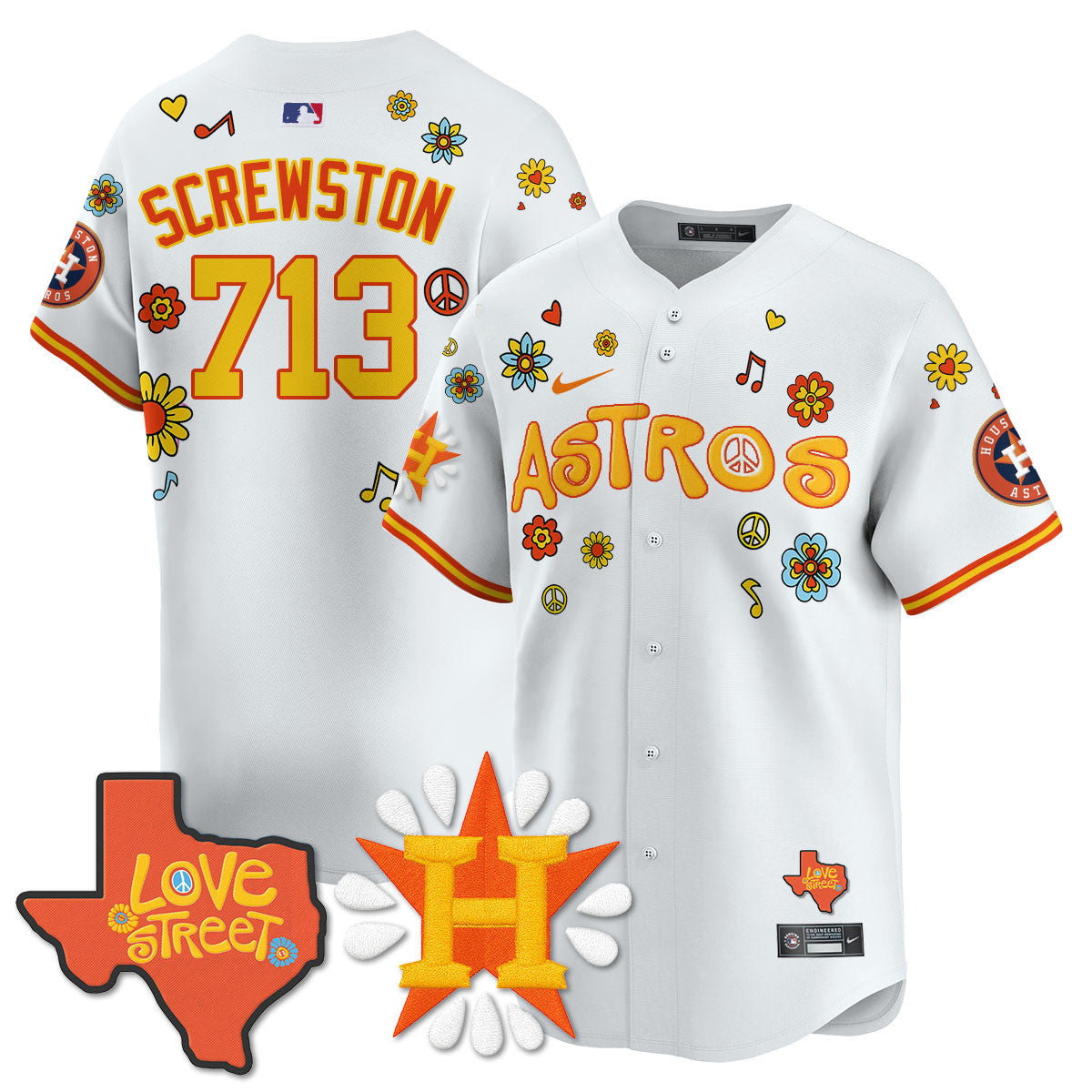 Houston Astros "Love Street" Limited Jersey - All Stitched