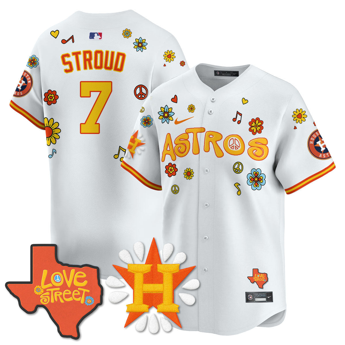 Houston Astros "Love Street" Limited Jersey - All Stitched