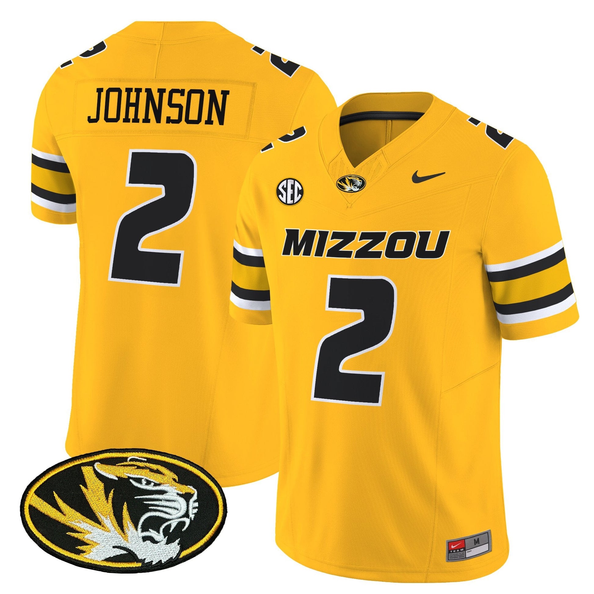 Men's Missouri Tigers 2025 Vapor Limited Jersey - All Stitched