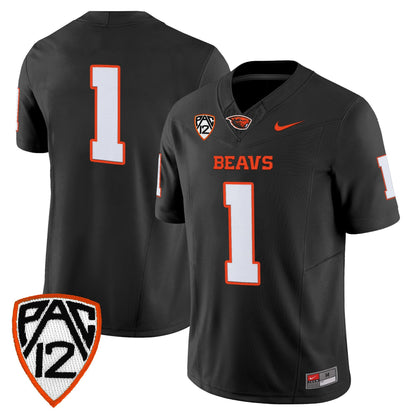 Men's Oregon State Beavers 2025 Vapor Limited Jersey - All Stitched