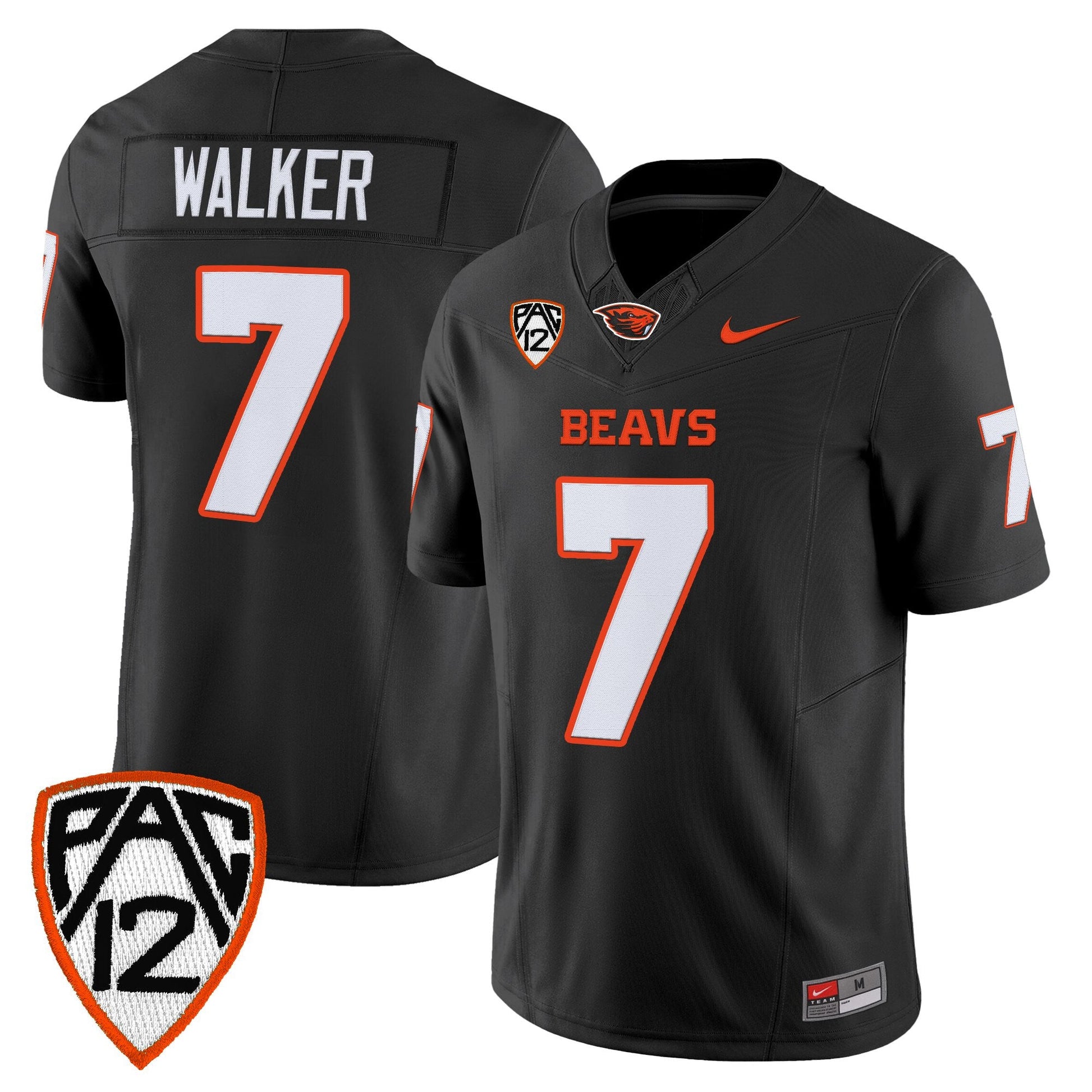 Men's Oregon State Beavers 2025 Vapor Limited Jersey - All Stitched