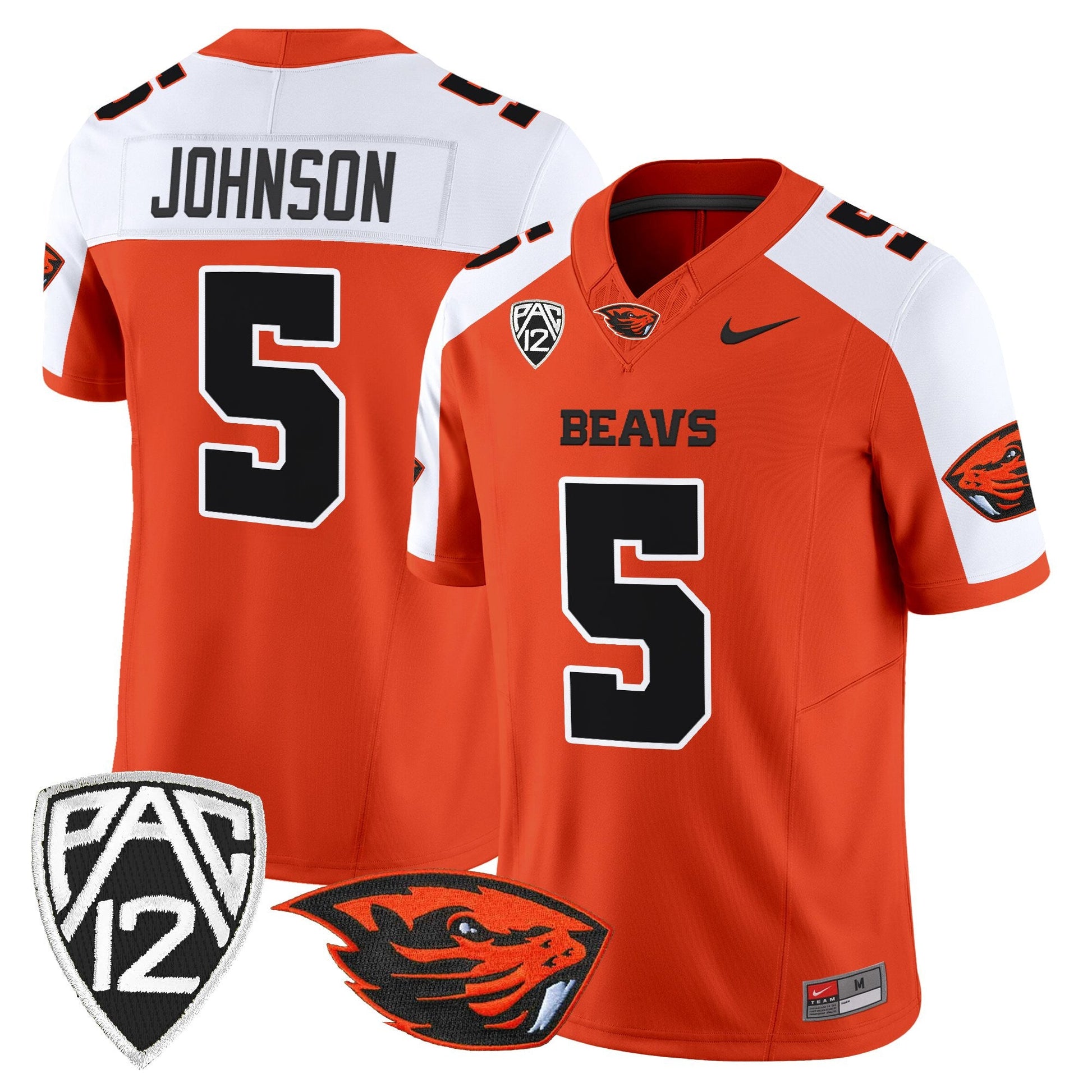Men's Oregon State Beavers 2025 Vapor Limited Jersey - All Stitched