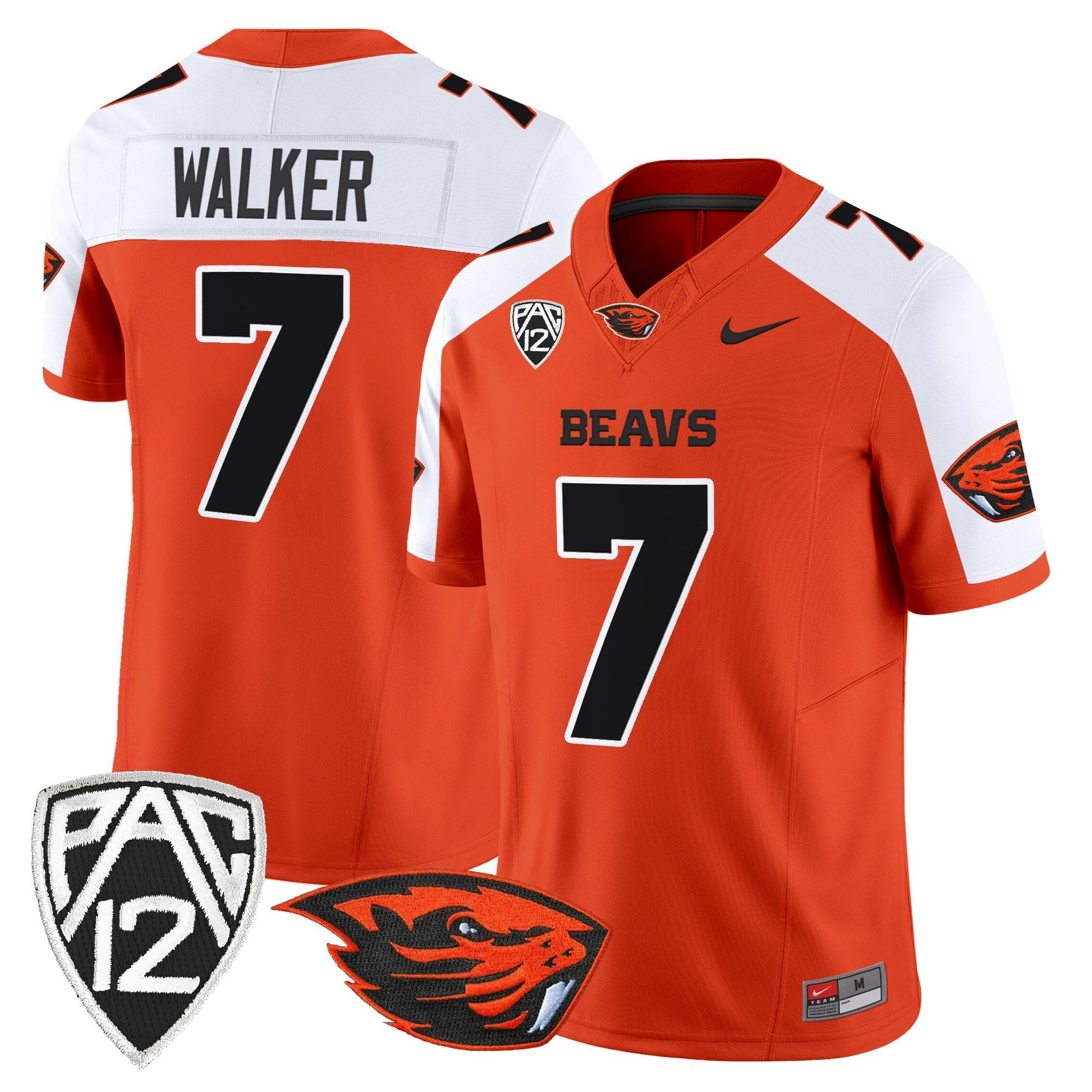 Men's Oregon State Beavers 2025 Vapor Limited Jersey - All Stitched