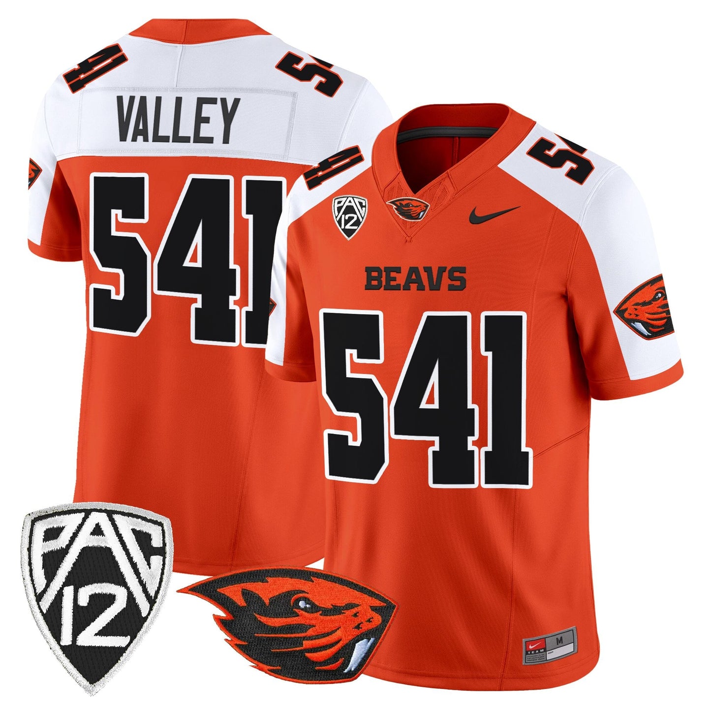 Men's Oregon State Beavers 2025 Vapor Limited Jersey - All Stitched