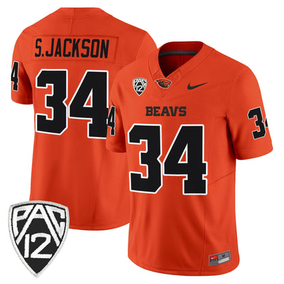 Men's Oregon State Beavers 2025 Vapor Limited Jersey - All Stitched