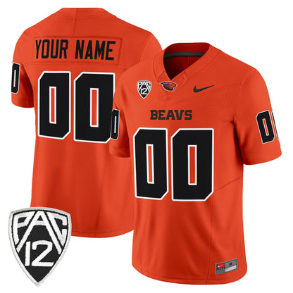 Oregon State Beavers 2025 Vapor Limited Custom Jersey - All Stitched