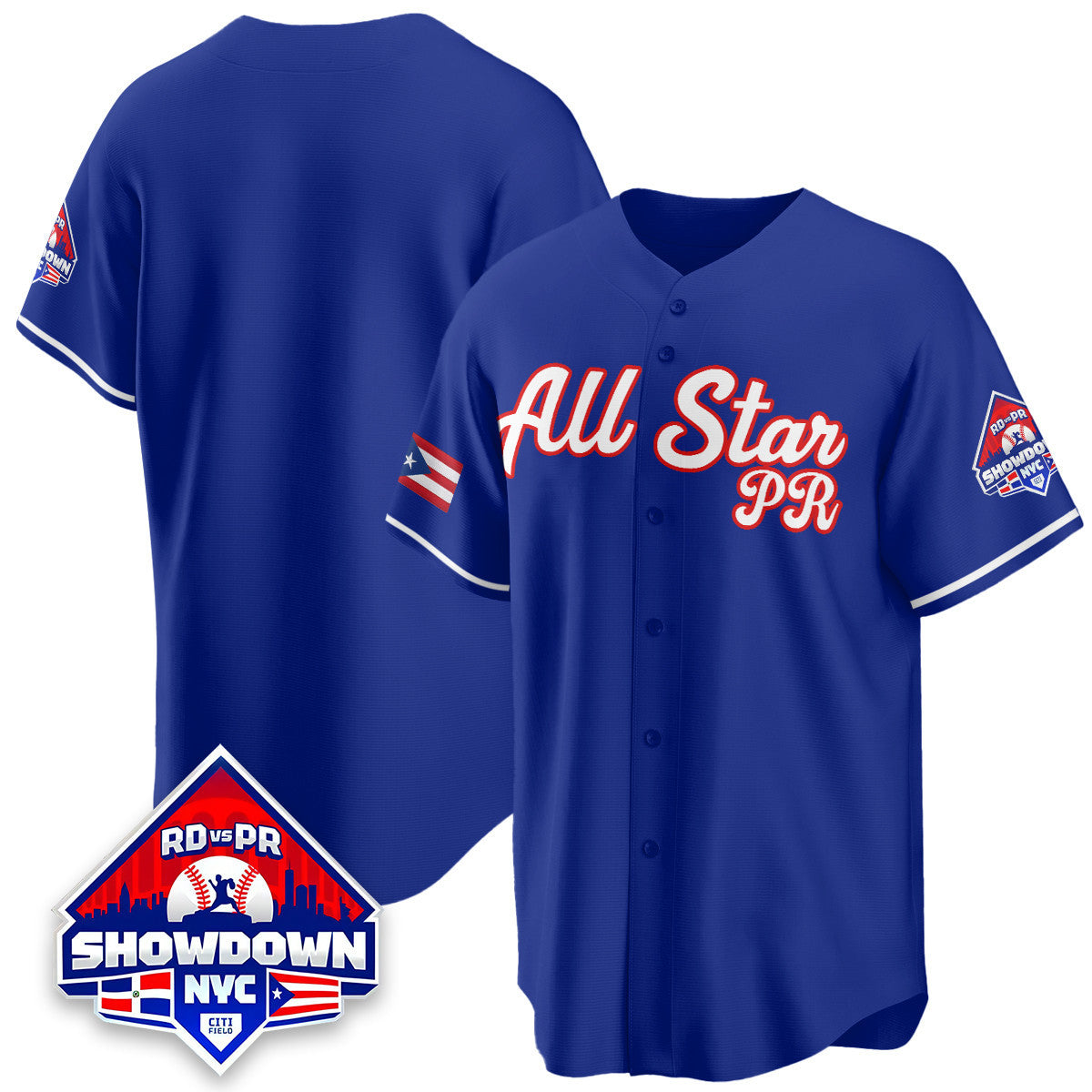 Men's Puerto Rican Baseball All-Star 2025 Jersey - All Stitched