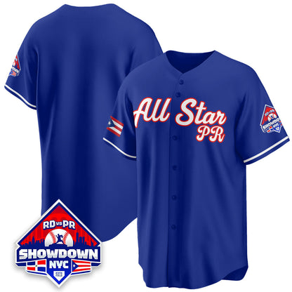 Men's Puerto Rican Baseball All-Star 2025 Jersey - All Stitched