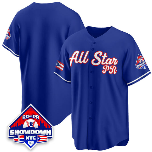 Men's Puerto Rican Baseball All-Star 2025 Jersey - All Stitched