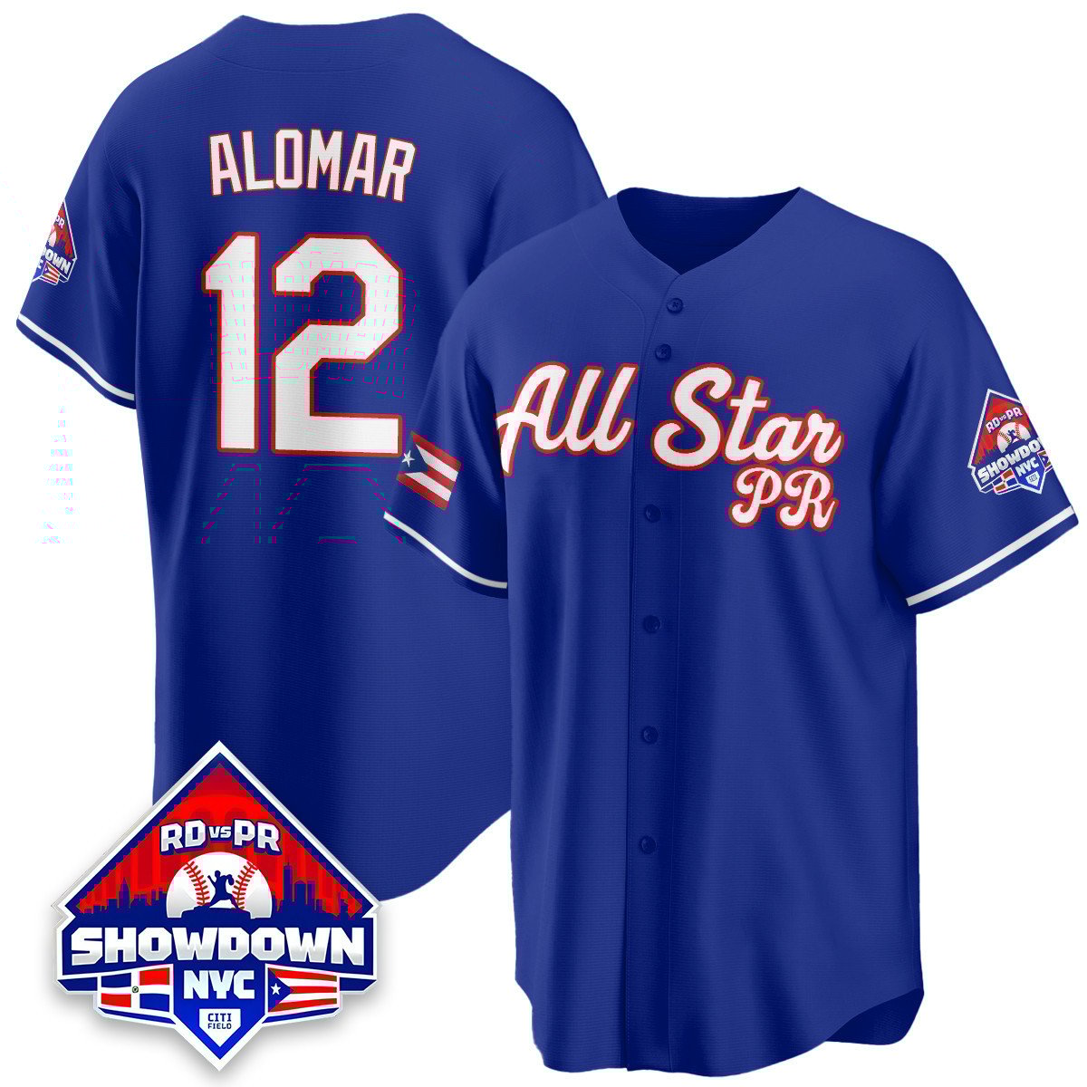 Men's Puerto Rican Baseball All-Star 2025 Jersey - All Stitched