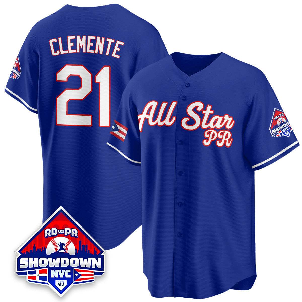 Men's Puerto Rican Baseball All-Star 2025 Jersey - All Stitched