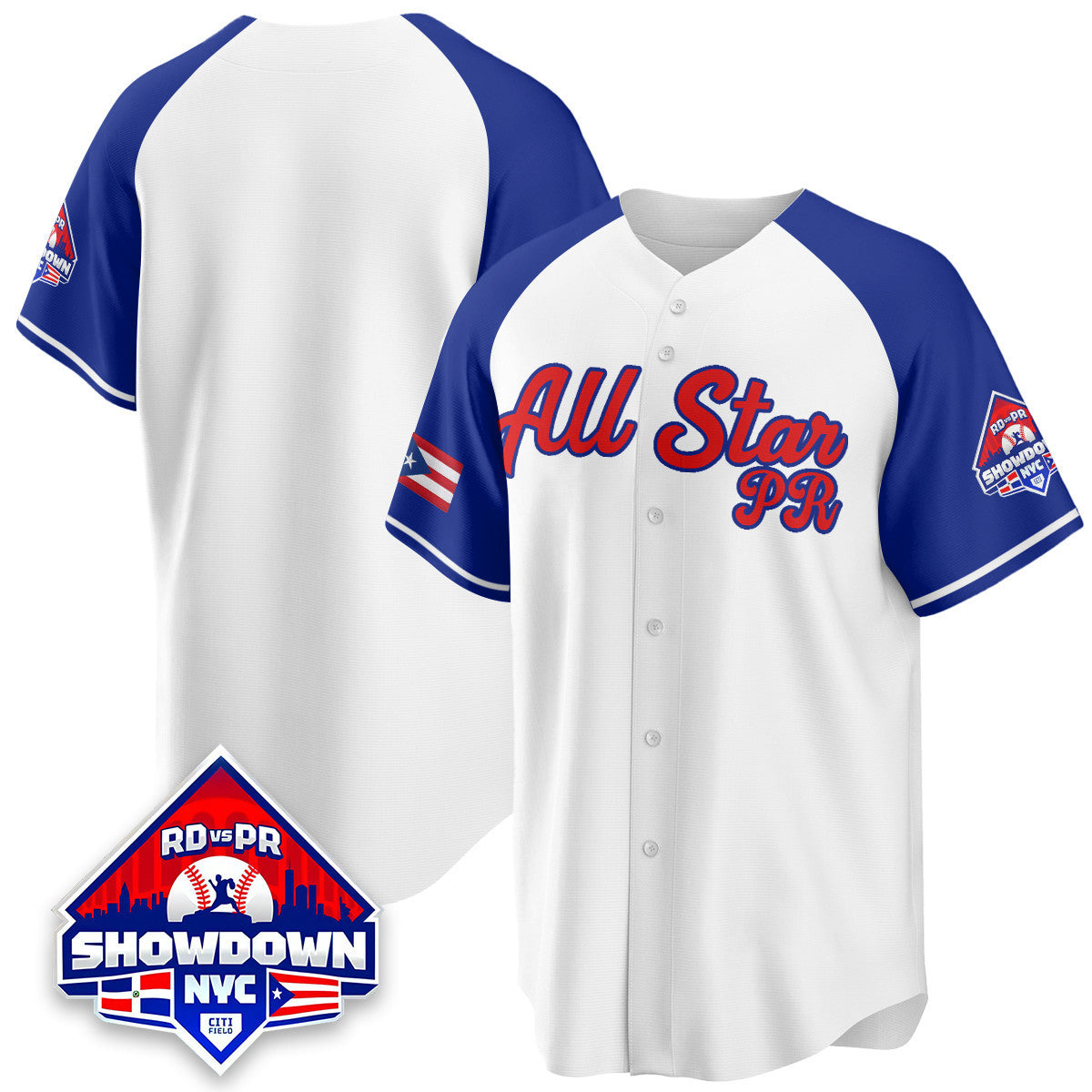 Men's Puerto Rican Baseball All-Star 2025 Jersey - All Stitched