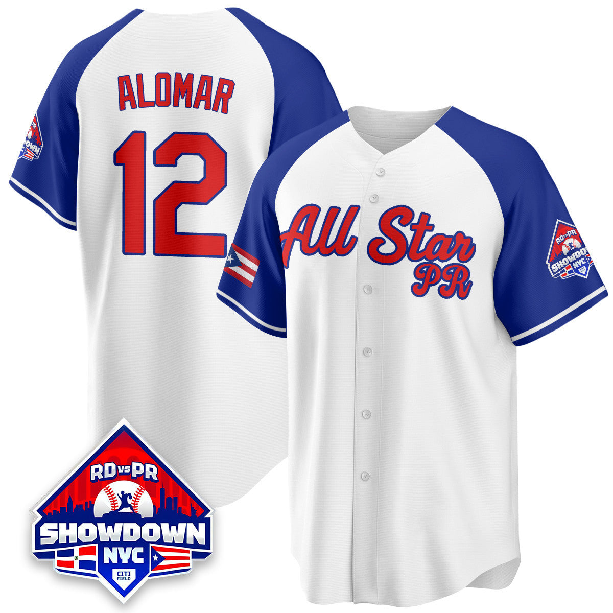Men's Puerto Rican Baseball All-Star 2025 Jersey - All Stitched